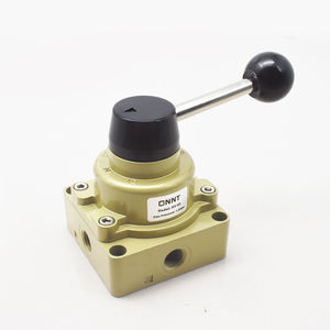 HV-Serie G1/4 G3/8 G1/2 4-Wege-2-Positionen-pneumatisches Handhebel ventil Hand-Push-Pull-Steuerung Pneumatisches Luft ventil - Product Image 2