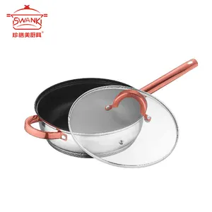 Hausroland New Design Die-casting Non Stick Aluminum Cookware Set Soup Pot  Cooking Pan With Frying Pan - Cookware Sets - AliExpress