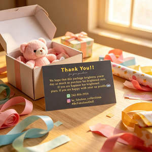 Tarjetas de Descuento Personalizadas de Estilo Moderno, 300gsm, Negro Mate, <span class=keywords><strong>10</strong></span>% de Descuento, para Marcas Deportivas y de Moda - Product Image 3