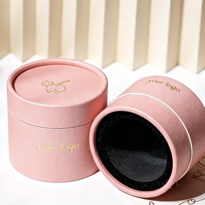 Custom Luxury Kraft <b>Paper</b> Tube <b>Packaging</b> with EVA Liner for Tea Coffee Cosmetics Perfume Jewelry - Product Image 1