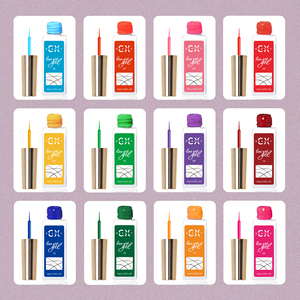 Aixuan-Juego de 24 colores de esmalte de uñas, delineador de gel personalizado, novedad - Product Image 5