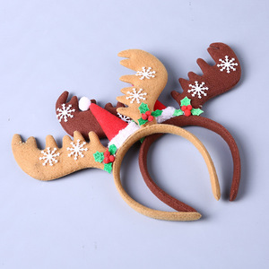 <span class=keywords><strong>Bandeau</strong></span> en bois de renne de noël pour accessoires de cheveux - Product Image 6