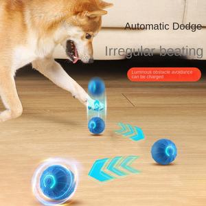 Üretici kovalamaca dönen elektrikli zıplayan otomatik haddeleme Pet oyuncak akıllı atlama köpek topu - Product Image 3