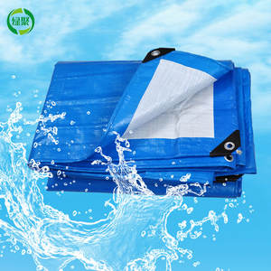 Terpal Polietilen Biru Putih Anti Air Ukuran 12x20 Kaki (6x4 Meter) - Product Image 1