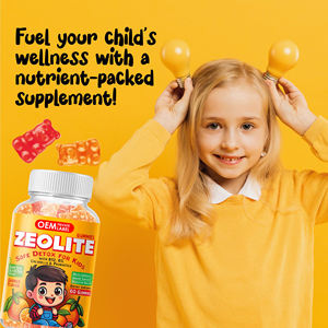 Gummies détoxifiantes au zéolite pour enfants OEM/ODM avec chlorelle et probiotiques, pour le soutien immunitaire, la détoxification des métaux lourds et la santé intestinale - Product Image 3