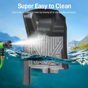 Alfombrillas de Piso Interiores para Automóvil de Alta Calidad, Impermeables, de 3 Piezas, de TPE 5D, para Todo Clima, para Honda <span class=keywords><strong>CRV</strong></span> 2020 - Product Image 6