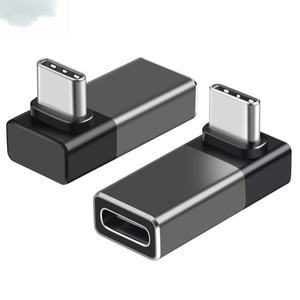 อะแดปเตอร์มุม USB-C 90 องศา 2 แพ็ค 40Gbps USB4 Thunderbolt PD3.1 240W DC Output อลูมิเนียมอัลลอยด์ <span class=keywords><strong>OTP</strong></span> สำหรับสตีมเด็คแล็ปท็อป - Product Image 5
