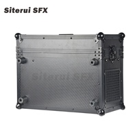Machine à brouillard électrique SITERUI SFX à base d'eau 2100W avec éclairage laser, flight case, télécommande DMX, réservoir 2.5L pour scène, concert, bar