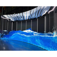 Lecede panneau mural publicitaire LED polychrome avant ouvert intérieur 3.91mm fenêtre en verre HD écran d'affichage LED Transparent pour magasin