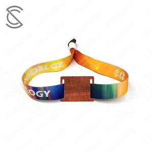 Pulsera de Madera RFID de Buena Calidad, Pulsera de Tela con Frecuencia de 13.56MHz, Entrada para Eventos, Chip NFC Personalizado, Tarjeta de Pago, Membresía, Hotel - Product Image 4