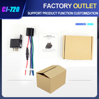 Traceur GPS filaire miniature 2G CJ720 Chip MT2503D pour vélo, bus, voiture, bateau