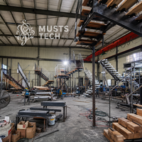 Vente directe usine – Escalier sur mesure pour hôtels, villas et projets commerciaux (commandes en gros)