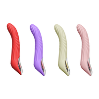 Vibrador de Silicona Multifrecuencia Recargable por USB, Impermeable IPX6, Ecológico, para el Punto G Femenino, Autodefensa, Inserción en Espiral