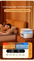 Couverture chauffante électrique Meiqingya portable moderne en polyester tricoté ignifuge lavable pour avion et pique-nique
