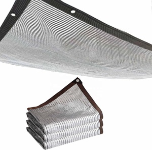 10x20 'phản chiếu 80% bạc chống nắng Net nhiệt phản chiếu Tarp nhôm vải bóng râm cho xe vườn từ nhà máy - Product Image 3