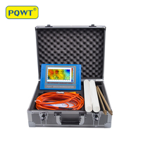 Multi-fonction PQWT-TC500 Longue portée détecteur d'eau souterraine 500M Sous Terre scanner