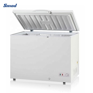 Congélateur horizontal électrique de petite taille de 100 L de couleur bleu bébé - Product Image 4