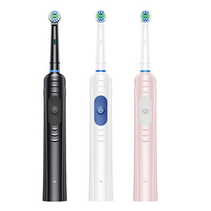 Waterproof Rechargeable Electric <b>Toothbrush</b> with 3 Cleaning Modes Round <b>Head</b> Rotating Design Travel Box - Product Image 6