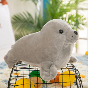Giocattolo di Peluche Personalizzato a Forma di Cucciolo di Foca, Animale Marino di Peluche per Bambini, Giocattolo Educativo sulla Vita Marina - Product Image 6