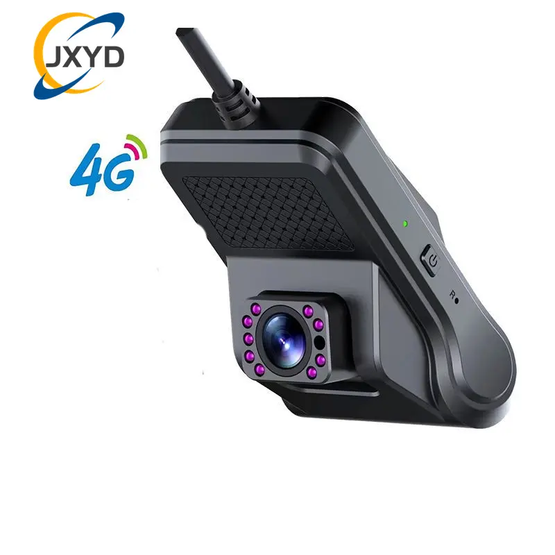 Dashcam 4G Auto Dashcam Gps Wifi Dvr Met 2 Live Stream Video 1080P Tracker Cam Tracking Softwareplatform