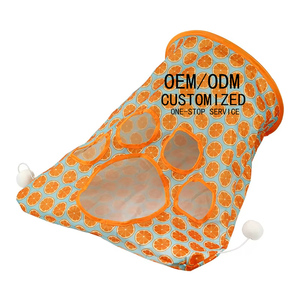 Các Nhà Sản Xuất Polyester Mèo Đường Hầm Có Thể Gập Lại Trong Vòng Nhăn Giấy Và Sang Trọng Bóng Chuột Mèo Đồ Chơi Đào Tạo Vật Nuôi Nguồn Cung Cấp - Product Image 1