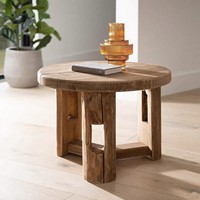 Table basse Tatami Wabi-Sabi, style Zen, vintage, en bois massif naturel, table d'appoint pour salon, meubles de maison