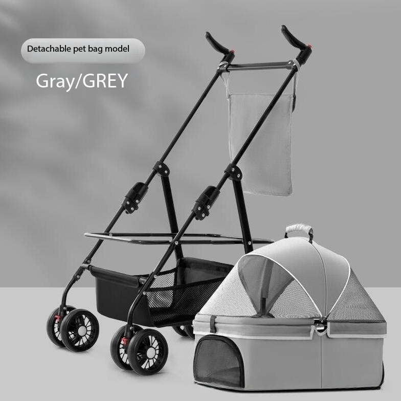 Gray detachable basket design