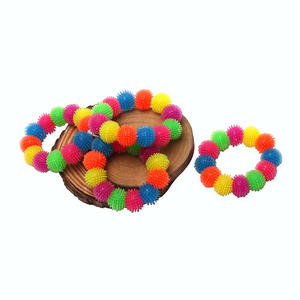 Jincan Popular Pulsera Elástica de TPR Suave con Cuerda, Juguete Colorido de Descompresión para Niños/Niñas, Novedad para Aliviar el Estrés por Compresión - Product Image 1