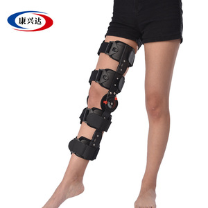 Rodillera, férula de fijación para rodilla, rodillera con fijación de gancho ajustable, soporte para rodilla - Product Image 1