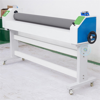 Machine de laminage manuelle en vinyle électrique Simple, appareil de plastification portable pour images froides de 29 et 36 pouces, plastification avec compresseur, 1600