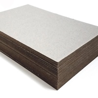 Carton ordinaire 350 g/m², feuilles de carton gris