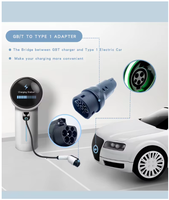Convertisseur 7KW CCS1 GBT vers Type1, adaptateur de charge pour véhicule électrique 32A (neuf)