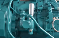 Générateur diesel marin à cadre ouvert personnalisé de 160 kW 200 kVA, nouveau certificat CCS, moteur Cummings 6LTAA authentique, pour la mer et l'océan