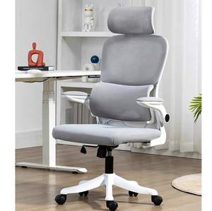Wholesale Bulk OEM Comfortable Adjustable Mesh Ergonomic <strong>Lumbar</strong> <strong>Support</strong> <strong>Office</strong> <strong>Chair</strong> With Headrest for Hotel Bulk Order - Product Image 2
