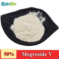 Extrait de fruit du moine, édulcorant naturel, 50% de mogroside V