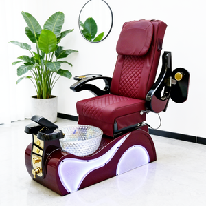 Fauteuil de pédicure multifonctionnel de luxe pour spa des pieds, modèle électrique inclinable sans tuyauterie, personnalisé pour salon de manucure et soins des pieds - Product Image 4