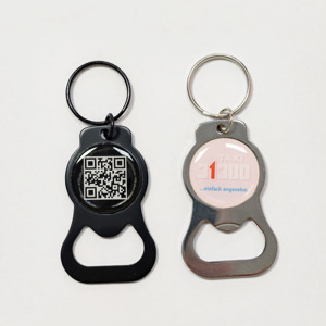 Tùy Chỉnh Số Biểu Tượng Kim Loại Mở Keychain Khuyến Mãi Nhà Máy Kinh Doanh Giá Rẻ Quà Tặng Thép Không Gỉ Mở Cho Công Ty - Product Image 2