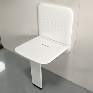Asiento de ducha plegable montado en la pared de diseño moderno, silla de baño con respaldo para el cuidado de ancianos u otros accesorios para cuarto de Ducha - Product Image 2