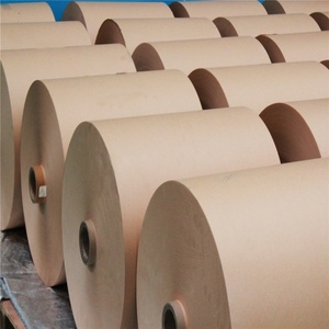 टेप लाइनर के लिए ब्राउन क्राफ्ट सिलिकॉन रिलीज पेपर सिलिकॉन लेपित क्राफ्ट पेपर जंबो रील - Product Image 6