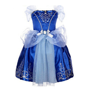 Disfraz de Princesa de Lujo para Niñas, Vestido de Elsa, <span class=keywords><strong>Anna</strong></span>, Rapunzel, para Halloween, Cosplay, Fiesta de Cumpleaños - Product Image 5