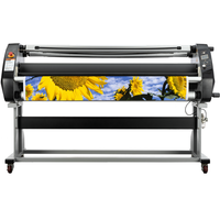 Plastifieuse LF1700-D1 Électrique Automatique Chaude et Froide 60°C pour Film sur Papier, Plastique, Bois, Verre et Matériaux d'Emballage