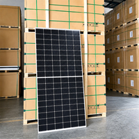 Panneau solaire en stock 350W-750W, longue durée de vie, panneau solaire monocristallin bifacial, kit pour usage domestique