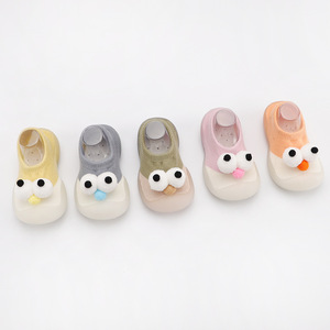 Scarpe di cotone antiscivolo per bambini e bambine modello di calze estive morbide per bambini e bambine - Product Image 5