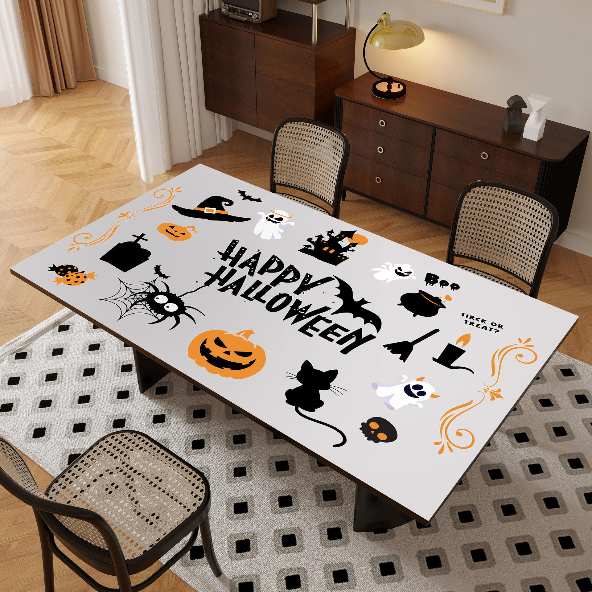 สุขสันต์วันฮาโลวีน - สีเทา