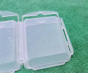 High Quality Small Plastic Fishing Hook Boxes Empty Plastic Fishing Box For Outdoor Fishing Fly Hook Lures