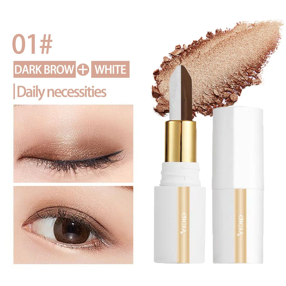 01#SOURCILS FONCÉS + BLANC