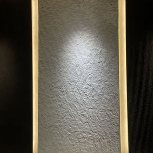 แผ่นผนังกระเบื้องเซรามิก MCM ที่ทันสมัยมีความยืดหยุ่นกันน้ำสำหรับภายในอาคารและภายนอกอาคารโรงแรมผนังติดตั้งง่ายกันลื่น - Product Image 3