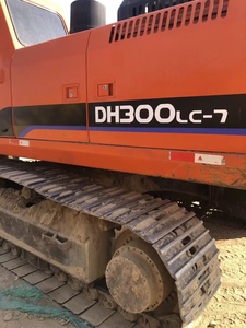 Excavatrice sur chenilles d'occasion Doosan DH300LC-7, 30 tonnes, d'origine coréenne, pour travaux miniers et de terrassement, en stock à vendre - Product Image 4