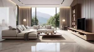 Rails de <span class=keywords><strong>rideaux</strong></span> électriques intelligents, rail de rideau motorisé avec éclairage LED pour salon - Product Image 3