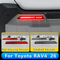 Feux arrière LED modifiés avec réflecteur pour pare-chocs de voiture, feux de circulation, feux d'avertissement, feux stop et clignotants pour Toyota RAV4 2026